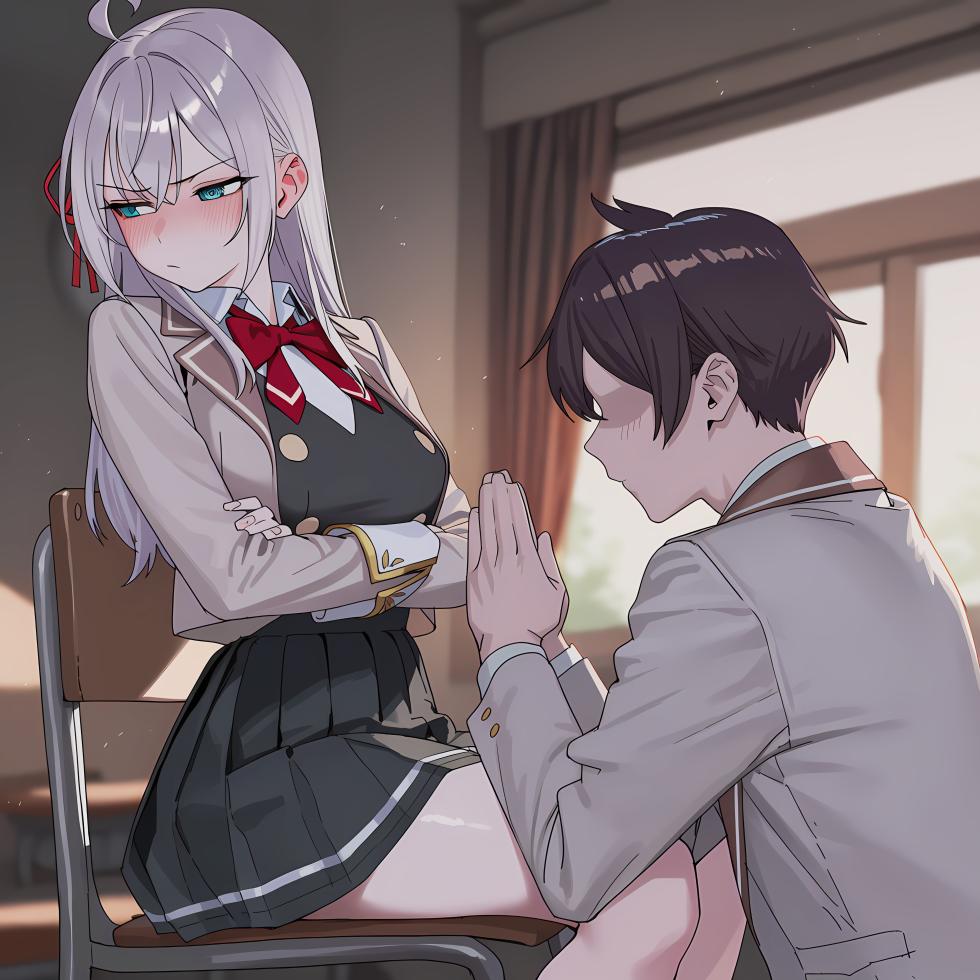 [Pixiv]  (shiroicandy)  (122838663)  NTR, ROSHIDERE 「アーリャ」 # [AI Generated] - Page 12