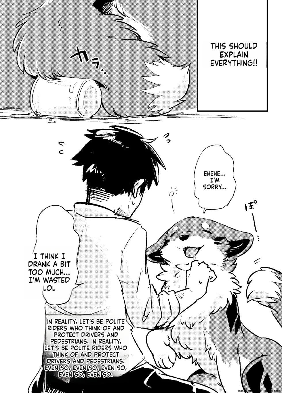 [Minaga Tsukune] Kitsuneinu ni Nomaso!? | Make the fox-dog drink it all!? - Page 3
