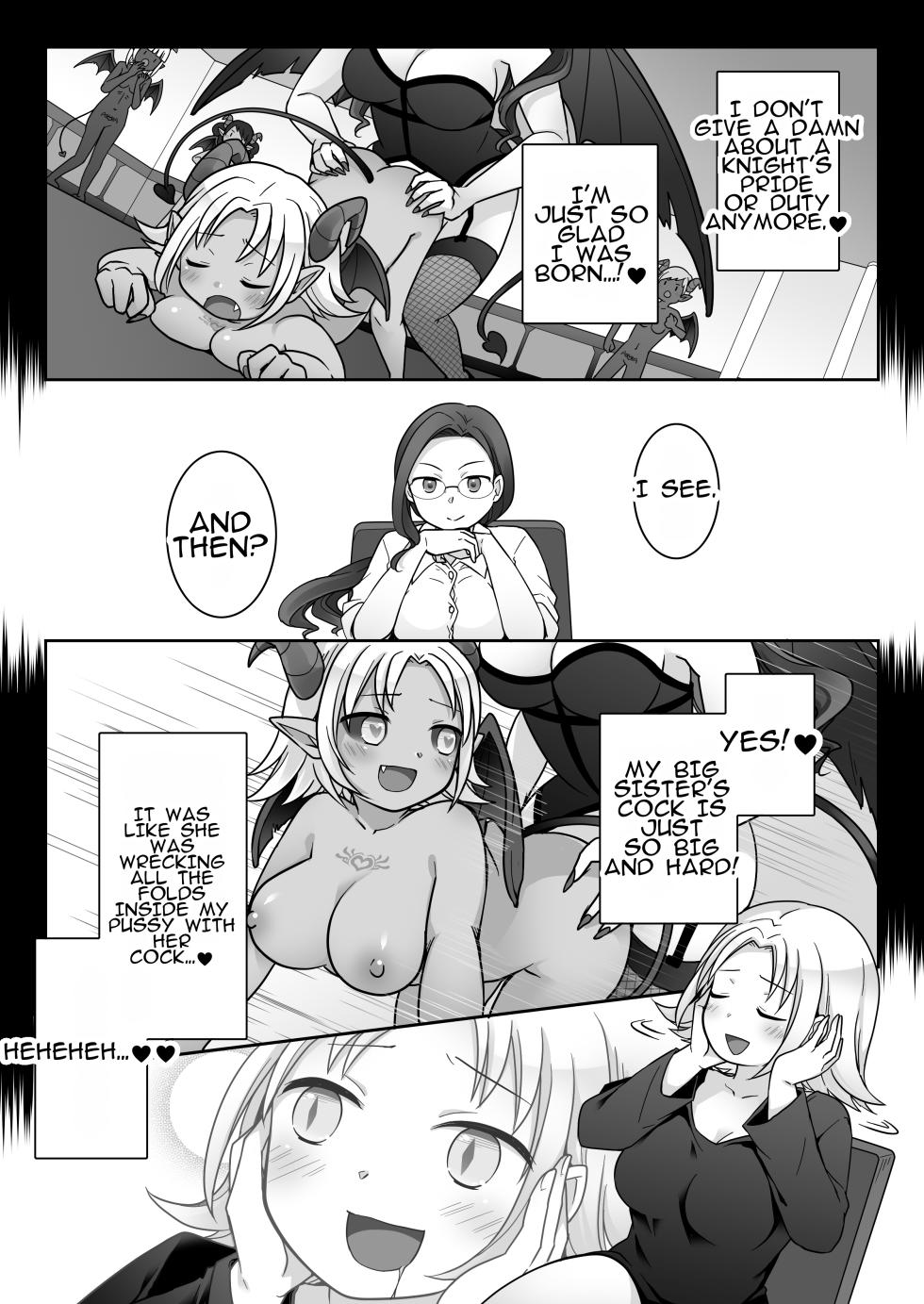 [Zakuro Saihouten (Kuratsuka Riko)] Elite Kishi no Daraku TS ~Otoko ni Modoretanoni Futatabi TS Succubus Ochi shichau Kishi-sama~ | The Fallen Elite Knight: TS ~The Knight Who Returned to Being a Man, Only to Fall Again as a TS Succubus~ [English] - Page 18