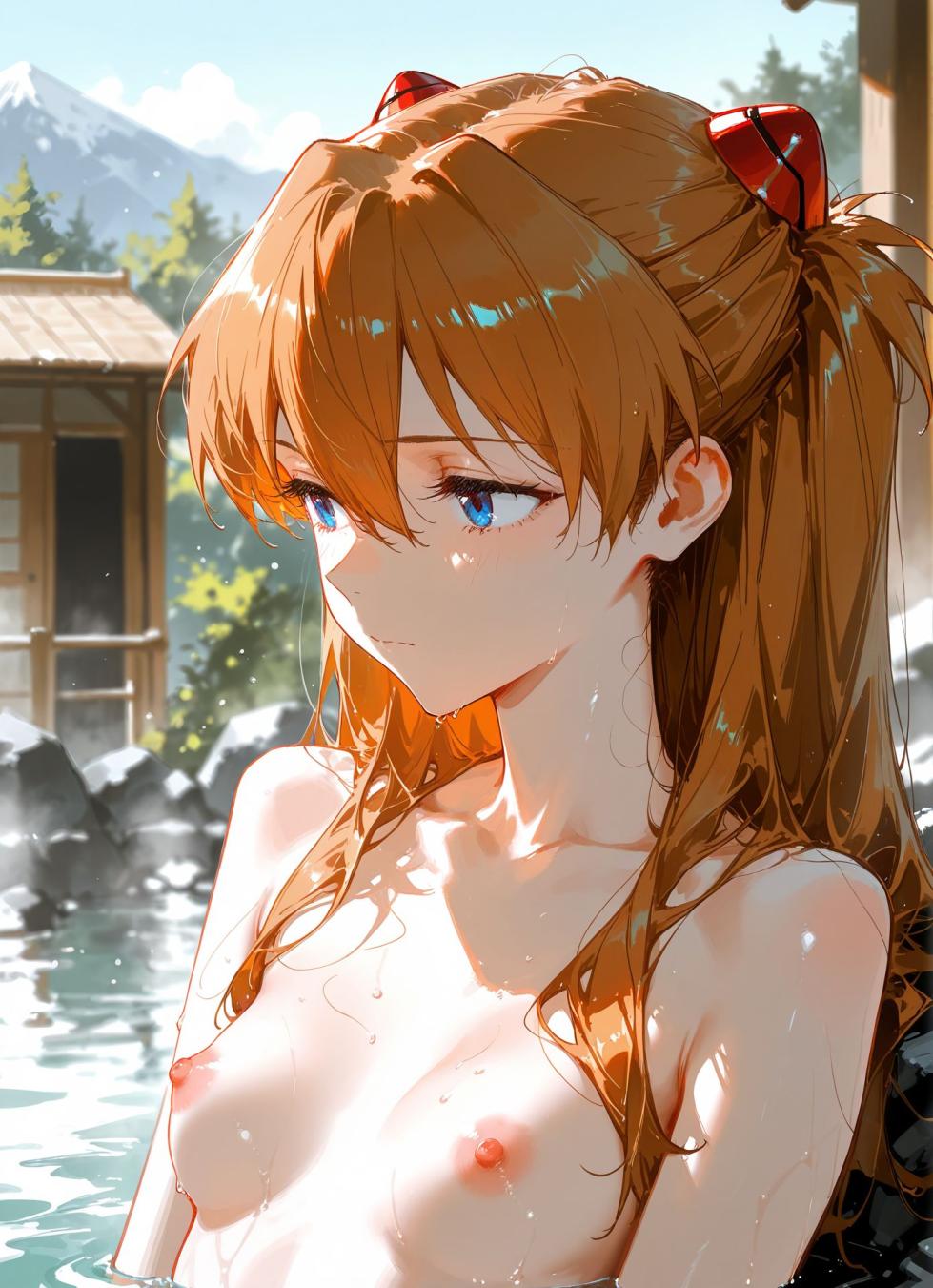【星柱力】 アスカ、男湯に挑戦 [AI Generated] - Page 8