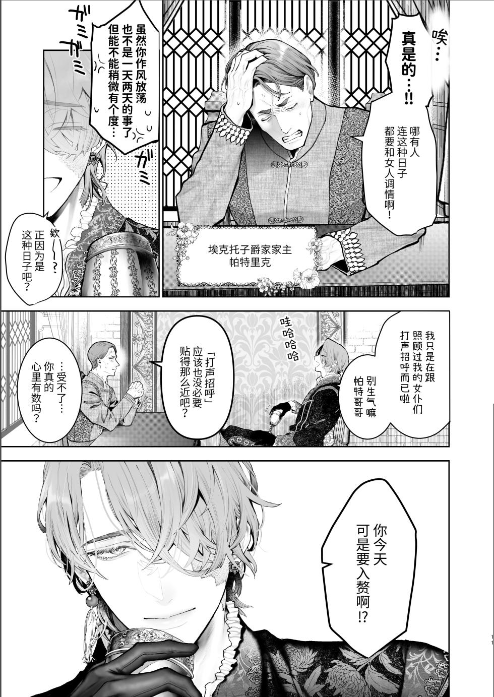 [Kyouniku Kyoushoku (Jagi Iwa)] Houtou Kizoku wa Moto Outaishihi to no Haramasekon de Isogashii - The Rake and The Once Crowned Princess [Chinese] [惑星]  [无修正] [Digital] - Page 10