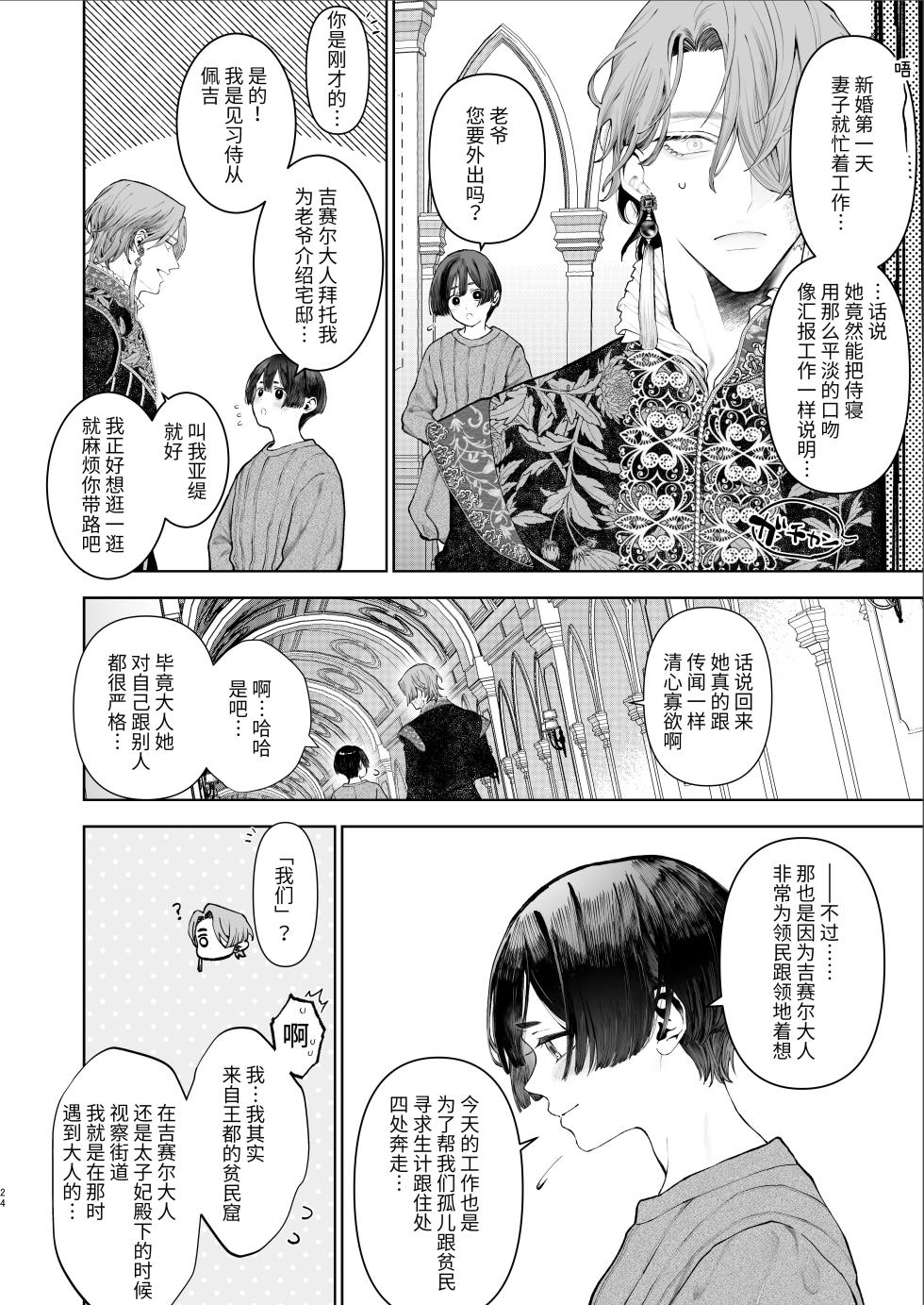 [Kyouniku Kyoushoku (Jagi Iwa)] Houtou Kizoku wa Moto Outaishihi to no Haramasekon de Isogashii - The Rake and The Once Crowned Princess [Chinese] [惑星]  [无修正] [Digital] - Page 23