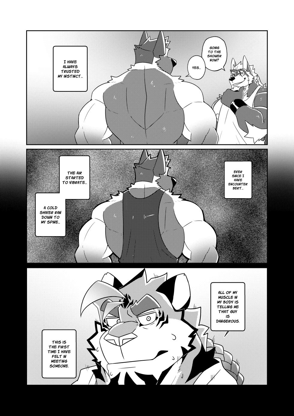 [BlackClown(Black-kun)] Spar Session/拳击练习 [English/Chinese/Notext] - Page 4