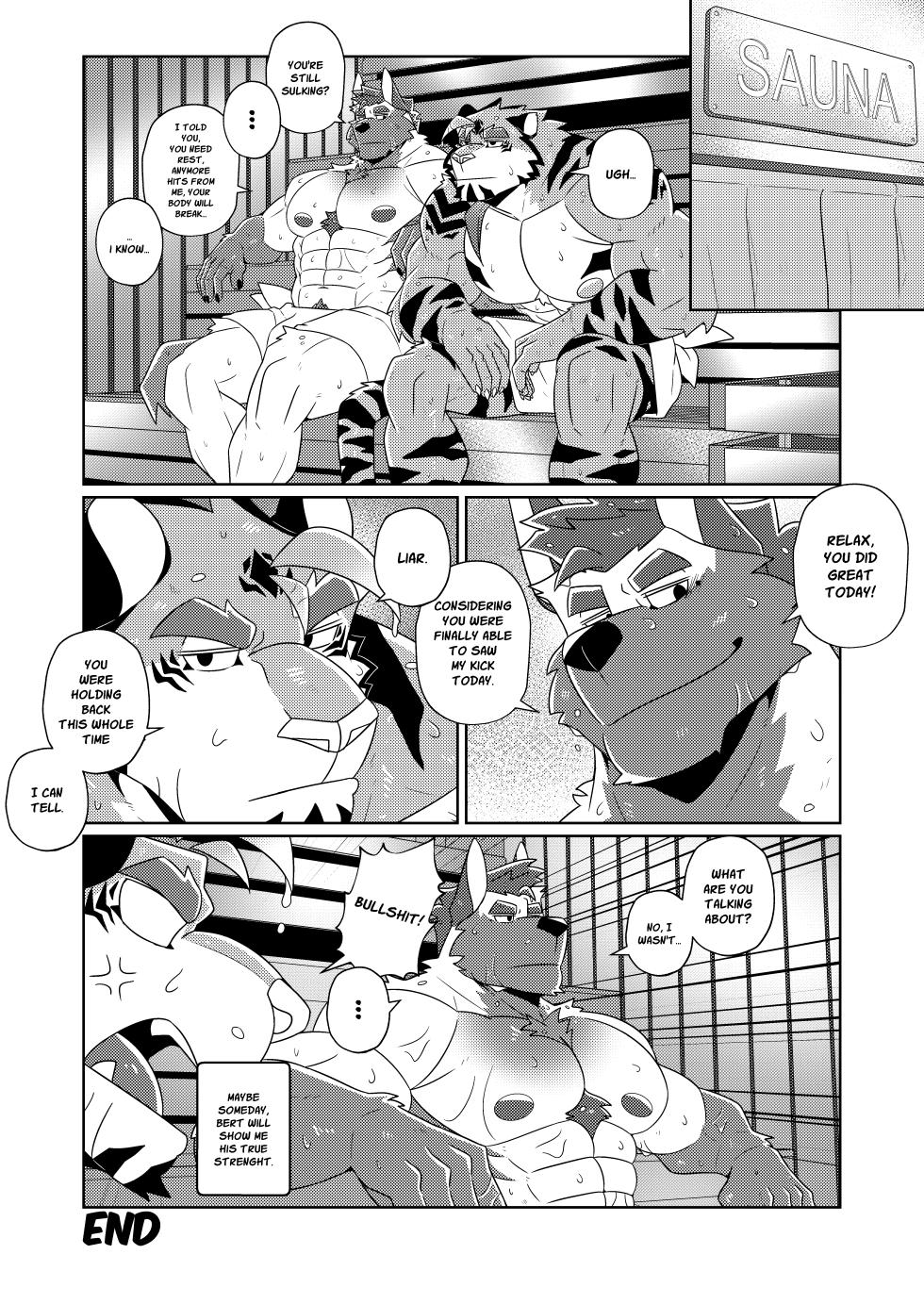 [BlackClown(Black-kun)] Spar Session/拳击练习 [English/Chinese/Notext] - Page 10