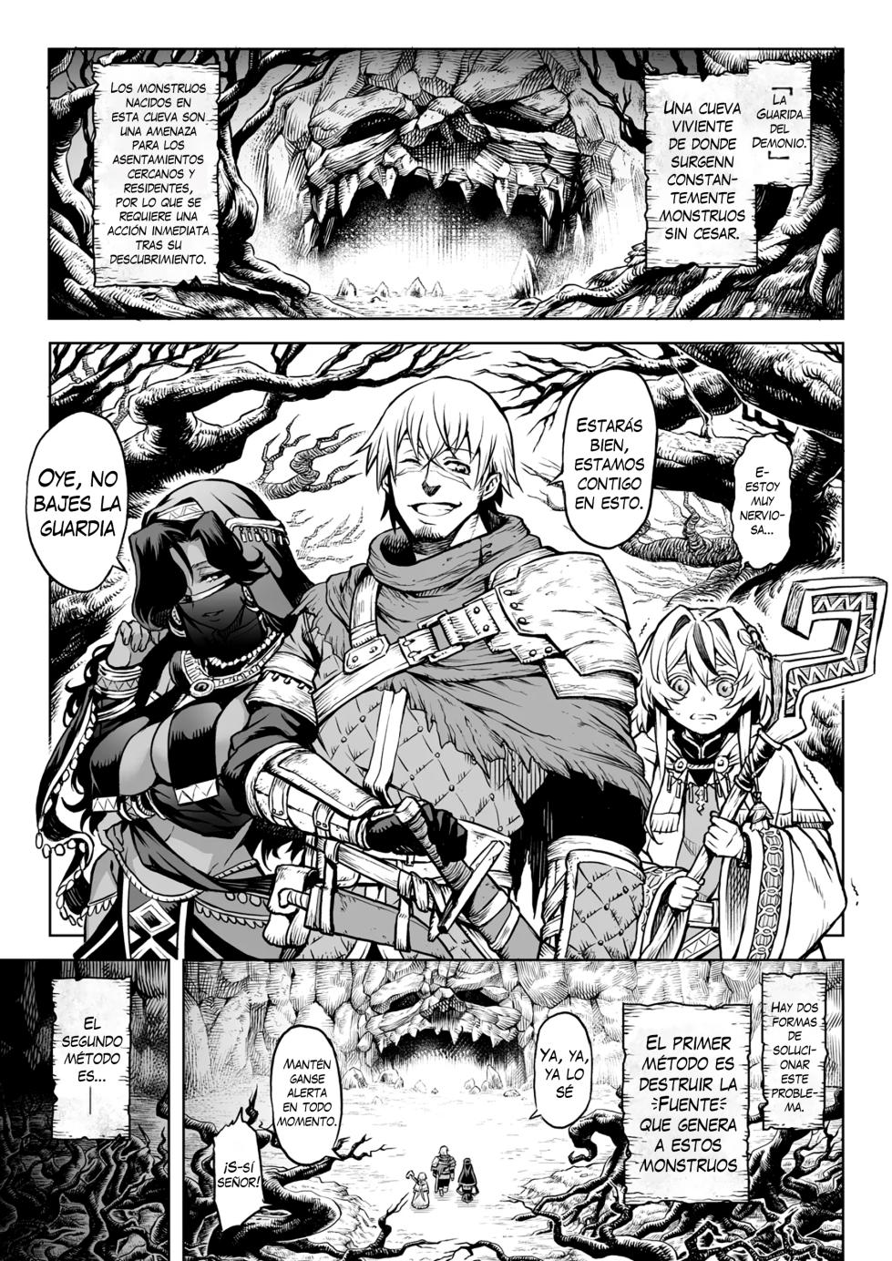 [I'm moralist (Take)] Mesuka Donmushi Ogufesuka "Zenpen" | El Devorador de Flores Ogufesuka [Parte 1] [Spanish] [Erwin Pry] - Page 2
