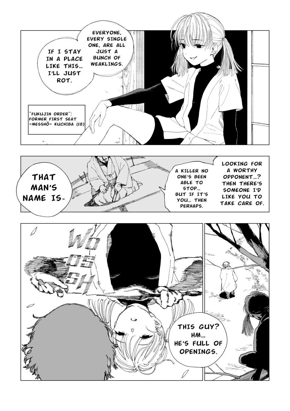 [Kubikiri] One-Page Manga and Short Story Collection + "Kunoichi Mushiro" and "Kunoichi Kuchiba" - Page 20