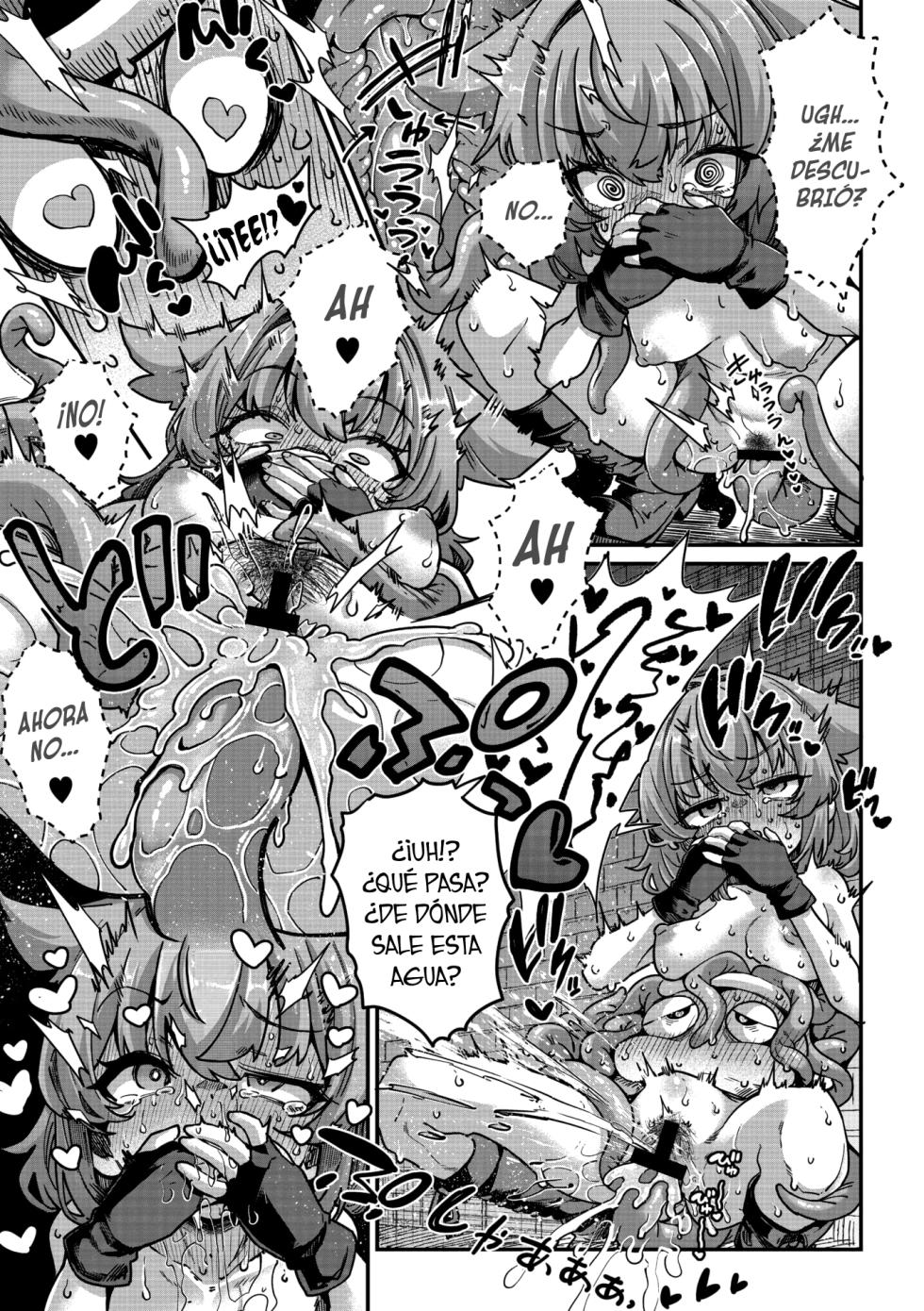 [Okuva] Senshi-chan to Shokushu-kun Capítulo 06 (Comic Gaira Vol.24) [Digital] [Spanish] [Lolbooru Scan] - Page 15