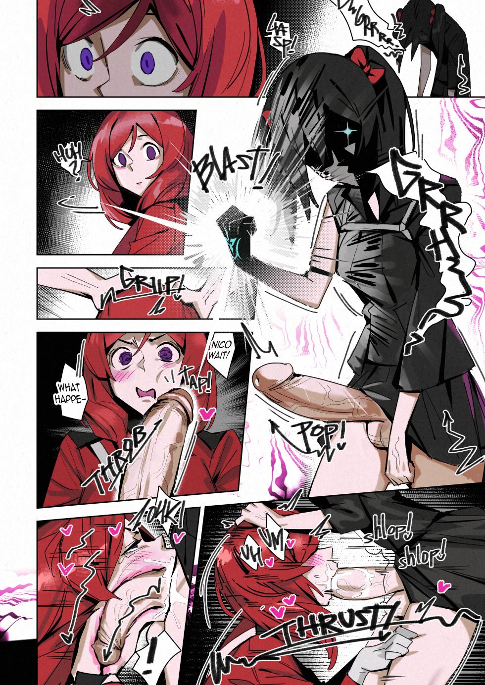[ohkohaku] Gudako and Nightingale [NicoMaki] (Love Live!) - Page 2