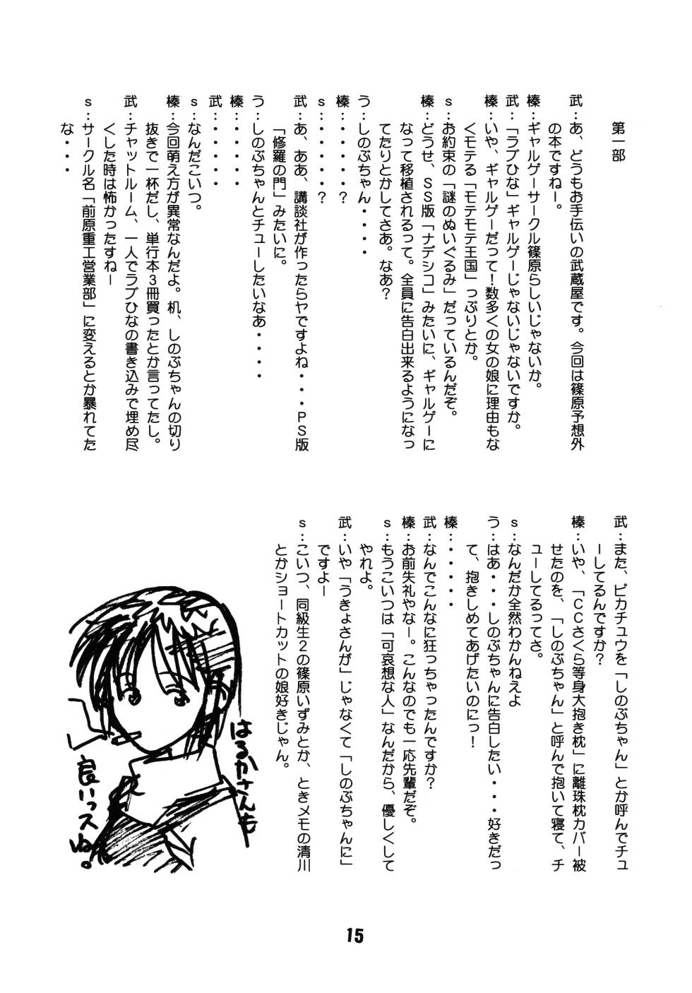 [Shinohara Heavy Industry (Haruna Mao, Ukyochu)] Love Shino (Love Hina) [Digital] - Page 14