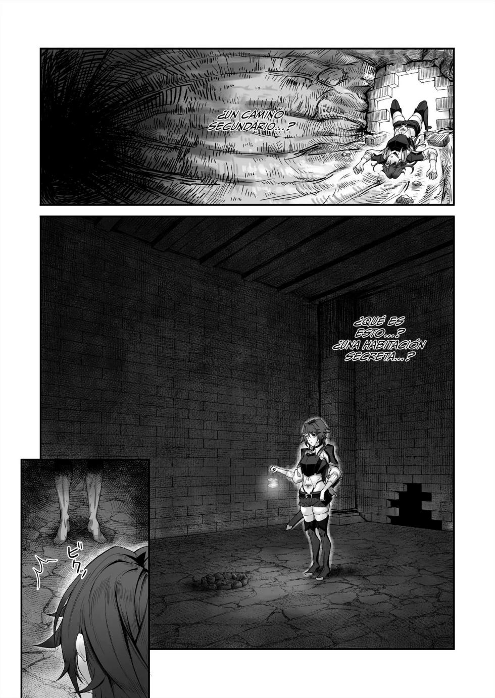 [Dekai Buki wa Roman (Tekkai Blade)] Inmon o Fuyo Sareta kara Goblin o Tsukatta Hanashi | La historia de cómo me pusieron una marca de lujuria y tuve que usar goblins debido a eso [Spanish] - Page 9