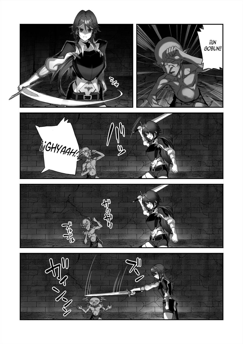 [Dekai Buki wa Roman (Tekkai Blade)] Inmon o Fuyo Sareta kara Goblin o Tsukatta Hanashi | La historia de cómo me pusieron una marca de lujuria y tuve que usar goblins debido a eso [Spanish] - Page 10