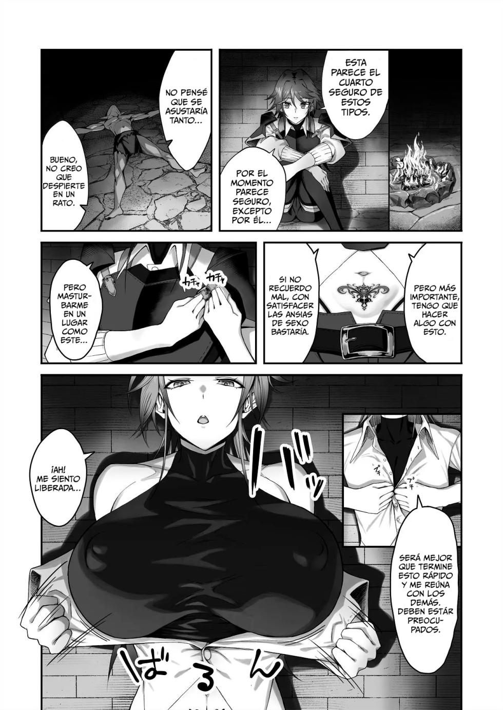 [Dekai Buki wa Roman (Tekkai Blade)] Inmon o Fuyo Sareta kara Goblin o Tsukatta Hanashi | La historia de cómo me pusieron una marca de lujuria y tuve que usar goblins debido a eso [Spanish] - Page 11