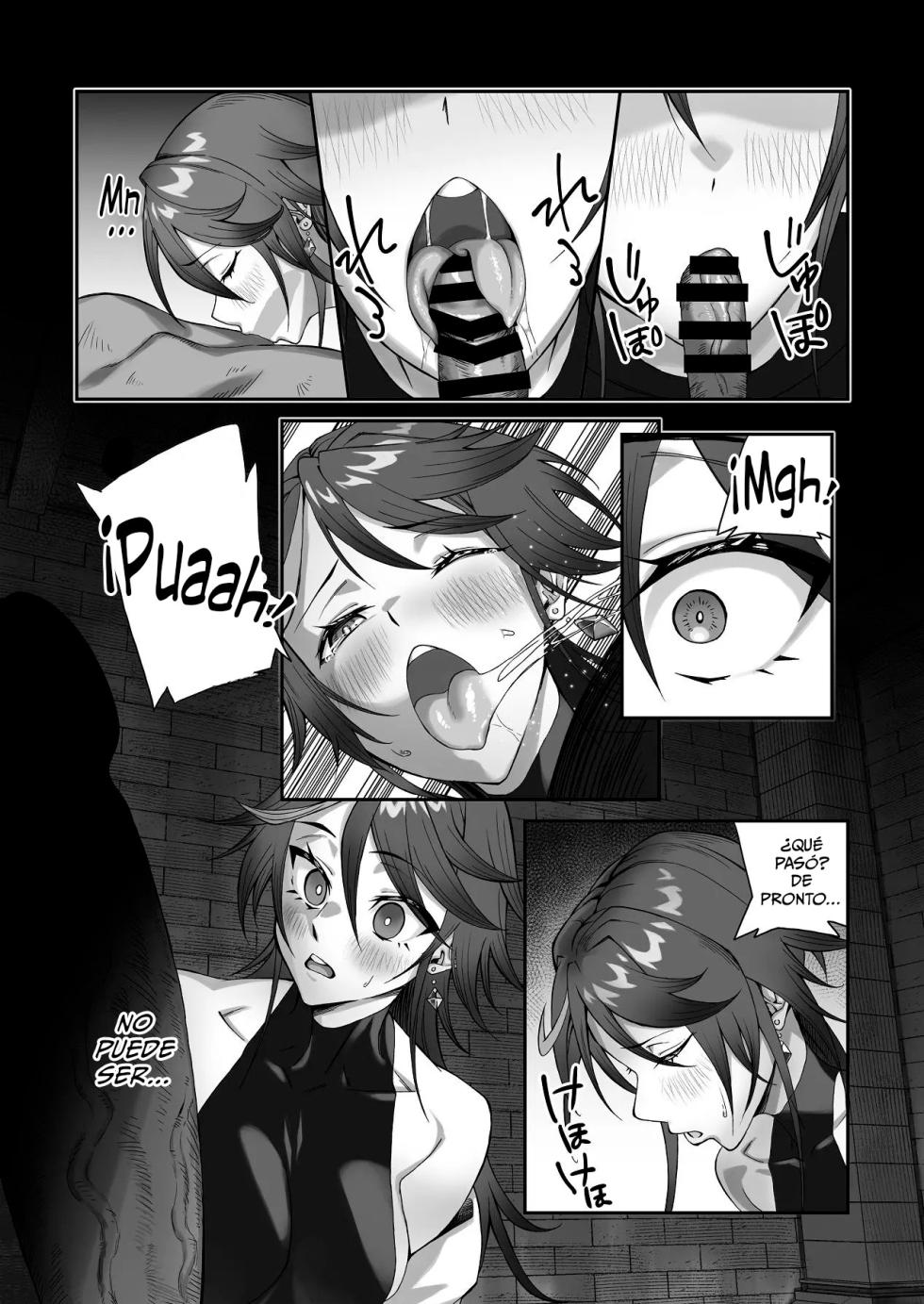 [Dekai Buki wa Roman (Tekkai Blade)] Inmon o Fuyo Sareta kara Goblin o Tsukatta Hanashi | La historia de cómo me pusieron una marca de lujuria y tuve que usar goblins debido a eso [Spanish] - Page 18