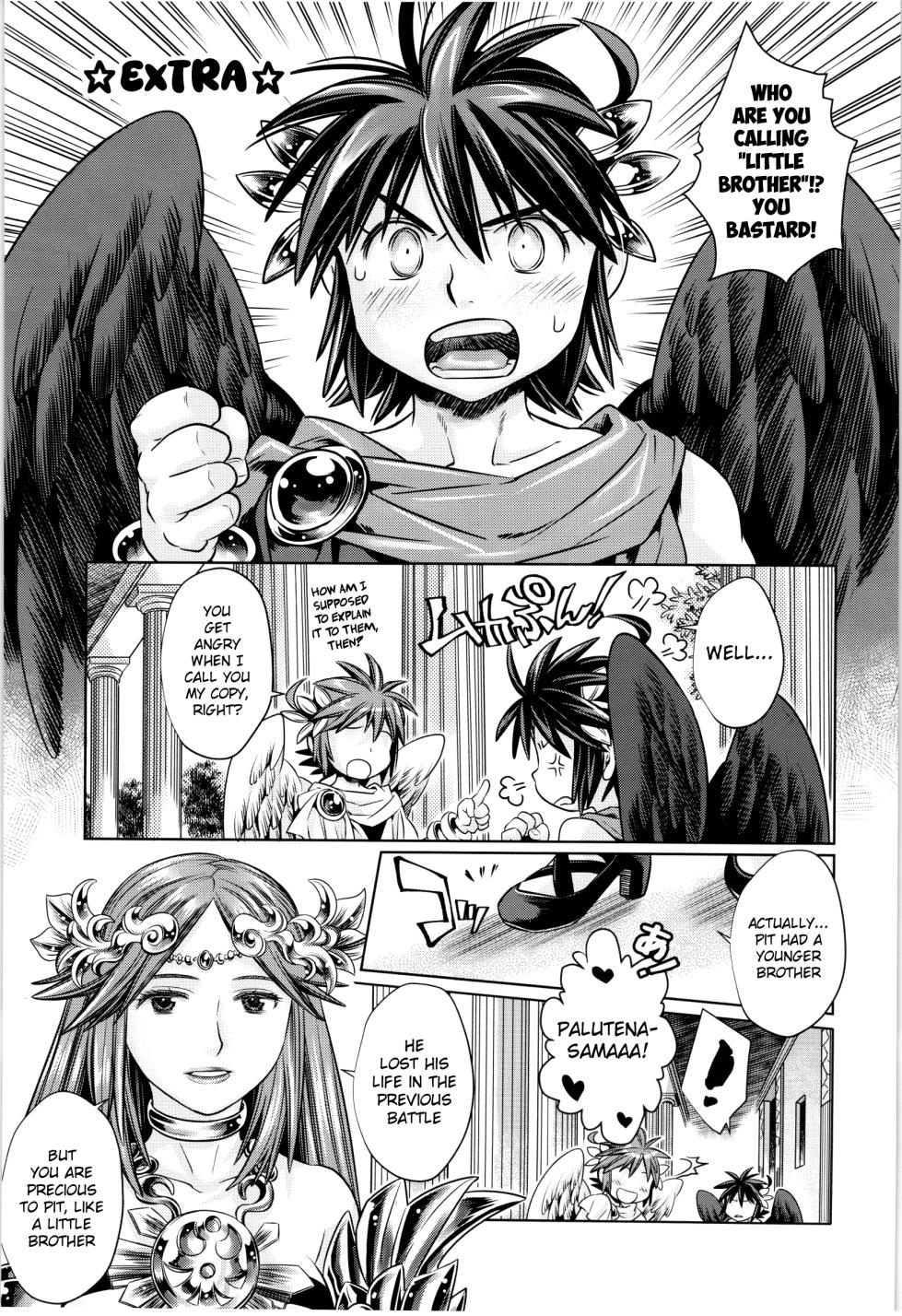 [Karasuma Pink Higashiiru (Karasuma Pink)] Guuzen ni mo Hattenba de Iawaseta Ore-tachi wa | We Just Happened to Meet at a Cruising Spot (Kid Icarus) [English] {Chin²} - Page 34