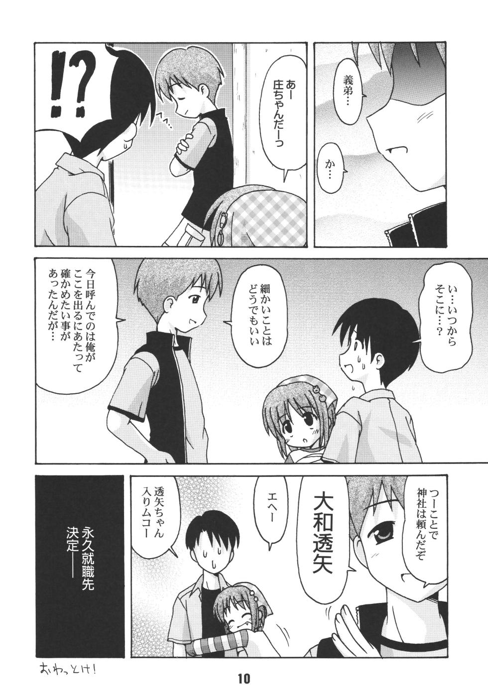 [Shinohara Heavy Industry (Akatsuki, Haruna Mao, Ukyochu)] Nyou Getsu (Suigetsu) [Digital] - Page 9