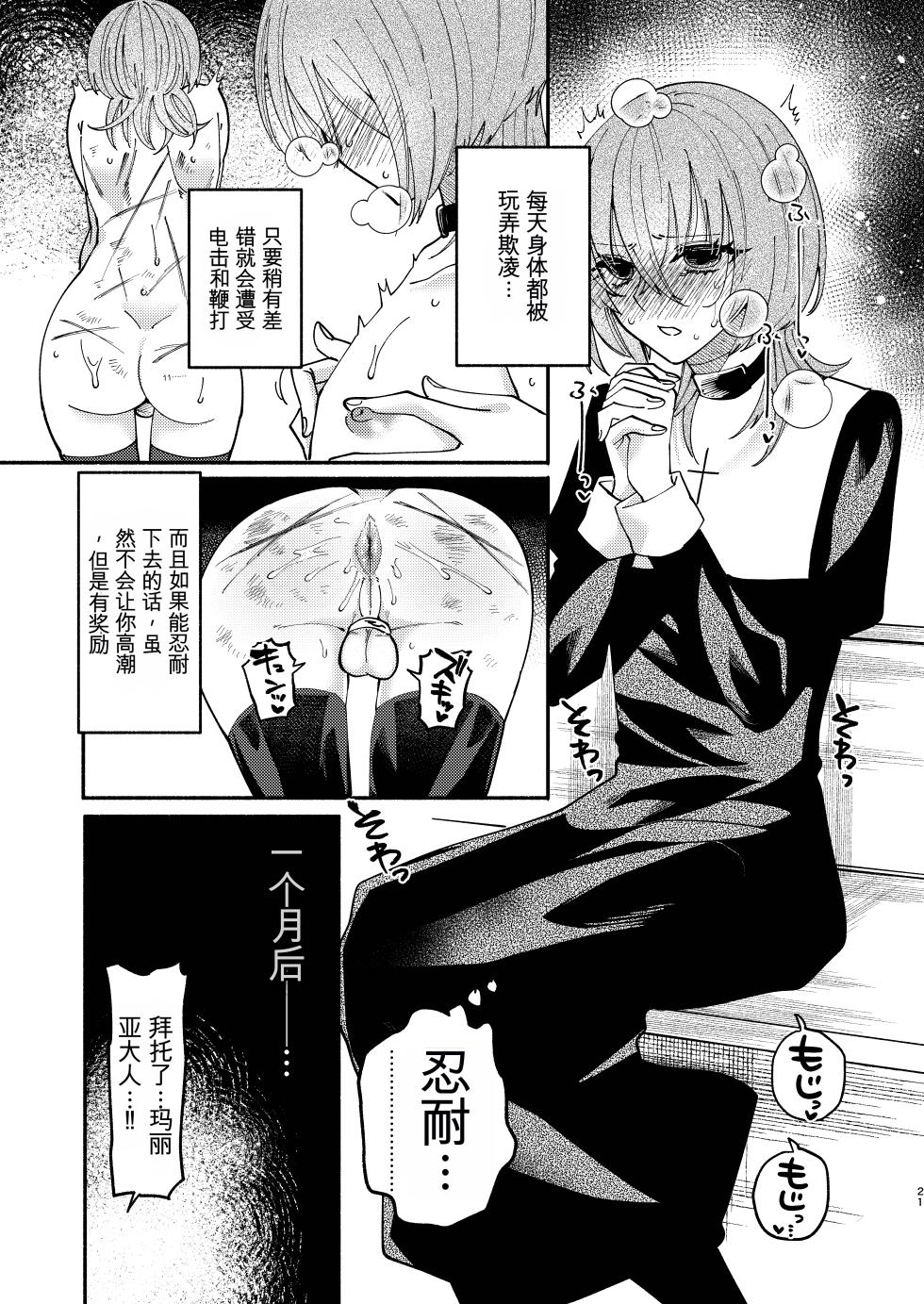 [ヒダリミギ (二等辺)] ソドムの断罪-裏稼業シスターの楽しい奴隷調教日記- (オリジナル) [DL版] - Page 21