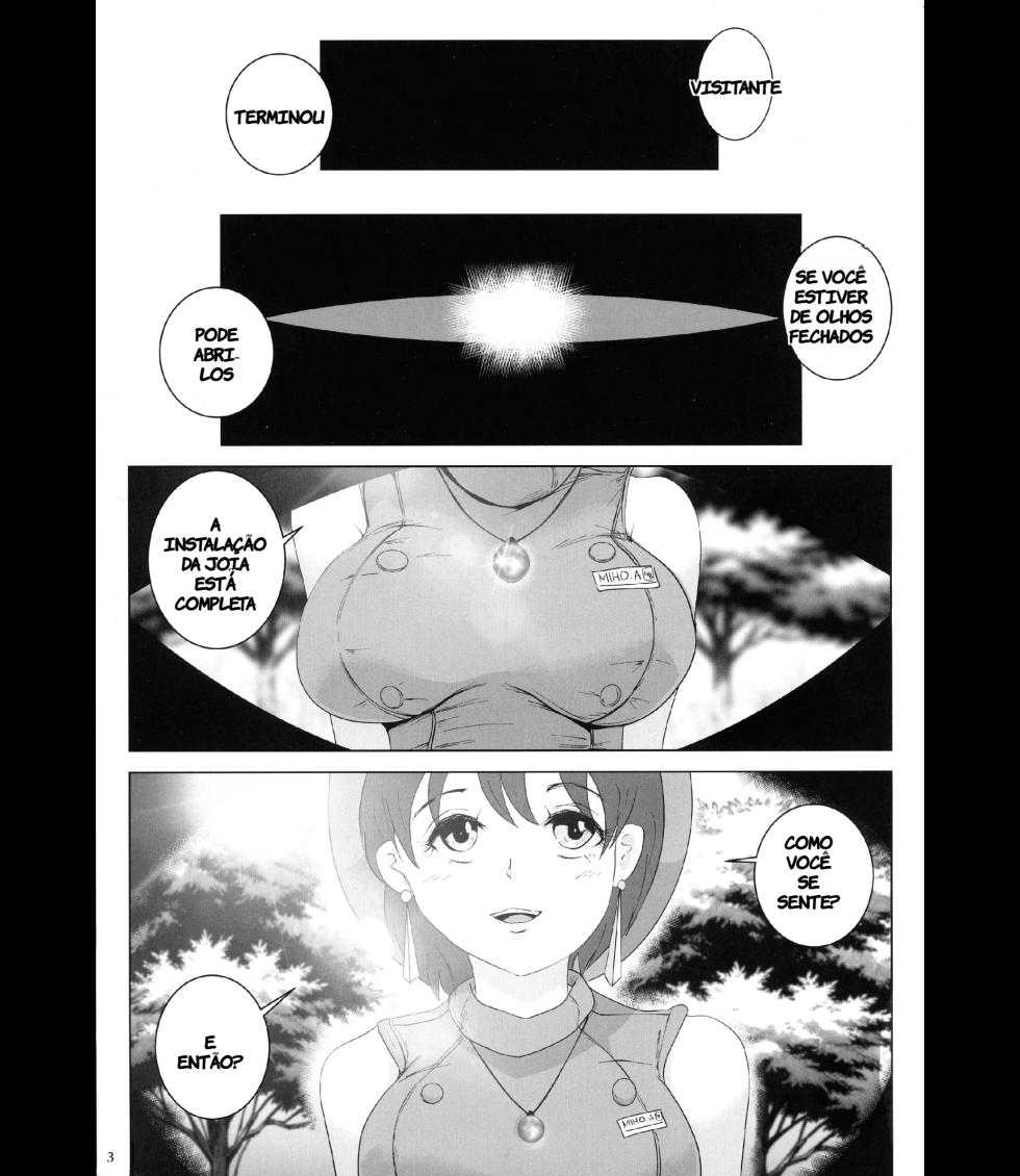 (C103) [Lavata Koubou (Takaishi Fuu)] Haijou no Nyuu-nai Shasei (TR-50) [Portuguese-BR] - Page 3