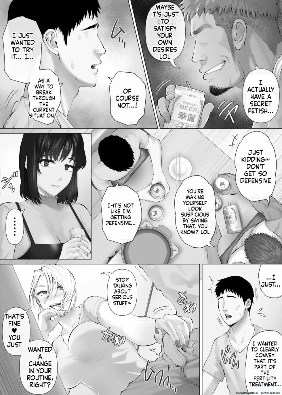 [Mitsumitsu Niku (Hikitogu)] LeveChi na Swapping 3 ~Honrosareru Fuufu Hen~ - Page 36
