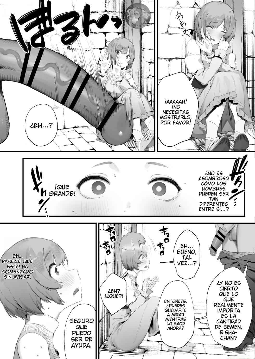 [Nigiri Usagi] Noroi no Sei de MP ga Tarimasen!! Zenpen｜¡¡No Tengo Suficientes Puntos de Magia por Culpa de una Maldición!! -Parte 1-[Spanish] [Shining Hentai + P7NEKO] - Page 8