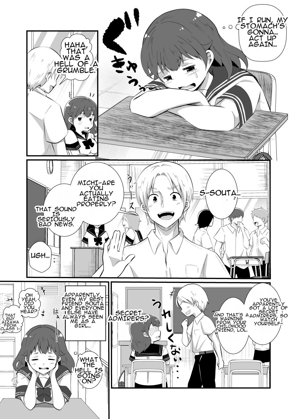 [MaruMomo] TS Shite Succubus ni Natta Mihiro-kun | Mihiro-kun: Transformed into a Succubus - Page 9