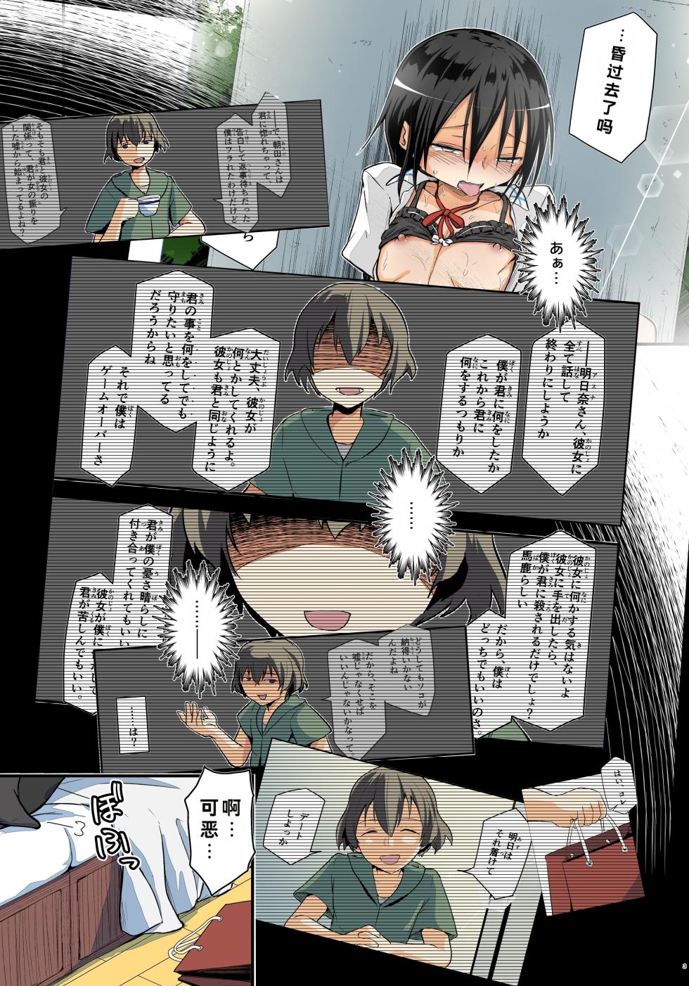 [Umari-ya (D-2)] Kiriko Route Another #09 Hohen ~Jitaku Ananie-hen~ | 另一个桐人路线 #09 补篇 -自宅阿娜尼篇~ (Sword Art Online) [Chinese] [Digital] - Page 3