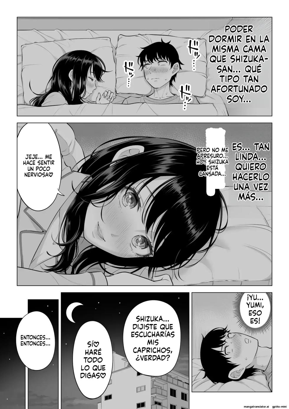 [Date Roku] Ore ga Dairi Tanetsuke Suru Koto ni Natta Hitozuma Tachibana Shizuka-san wa Nannimo Shiranai!! Sono 2｜¡La esposa Tachibana Shizuka, a la que me encargaron inseminar, no sabe nada! 2 [Spanish] [PainA-xi80] - Page 38
