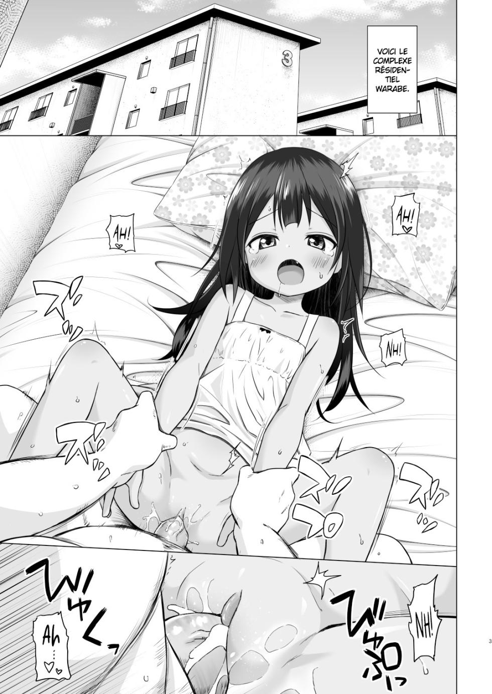 [Noraneko-no-Tama (Yukino Minato)] Warabe Danchi no Marina-chan [French] [Progui] [Decensored] [Digital] - Page 3