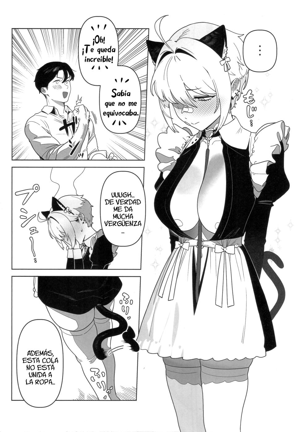 (C107) [Oasis (TABBTO)] Onegai Mori! (Goddess of Victory: Nikke) [Spanish] [Mapache Fansub] - Page 4