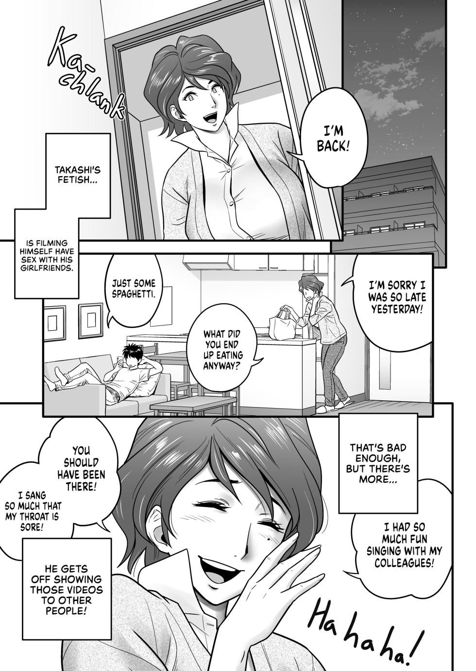 [Tatsunami Youtoku] My Mom Became My Friend’s Girlfriend - Page 22