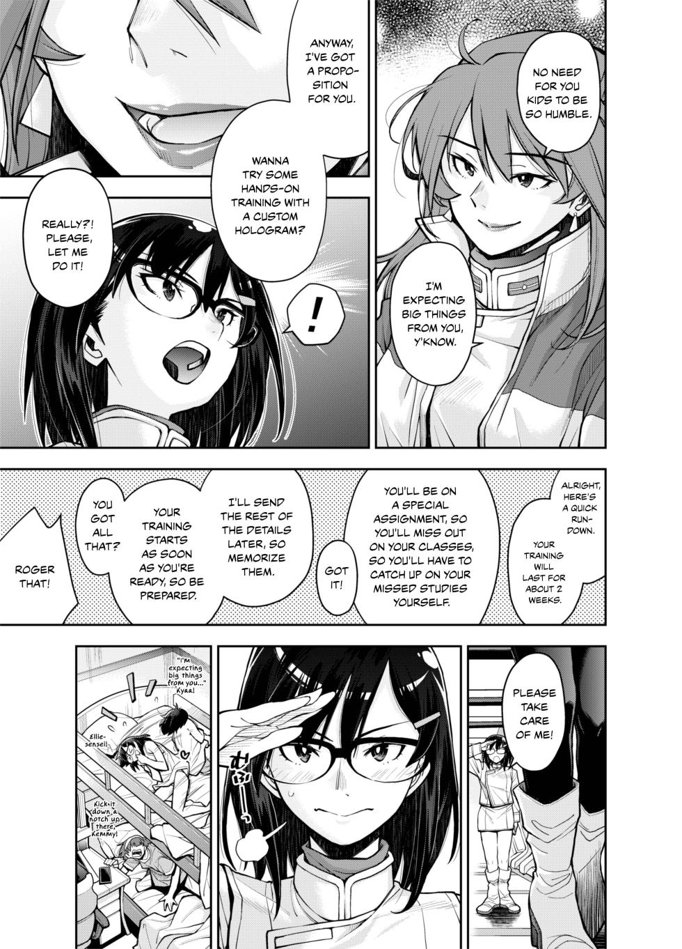 [Ryoumoto Hatsumi] [DEEP SPACE EIGHT] The Captured Space Police Cadet Falls to the Twin Tentacle Monster's Lesbian Interrogation [English] [Your Deer Friends Black] - Page 7
