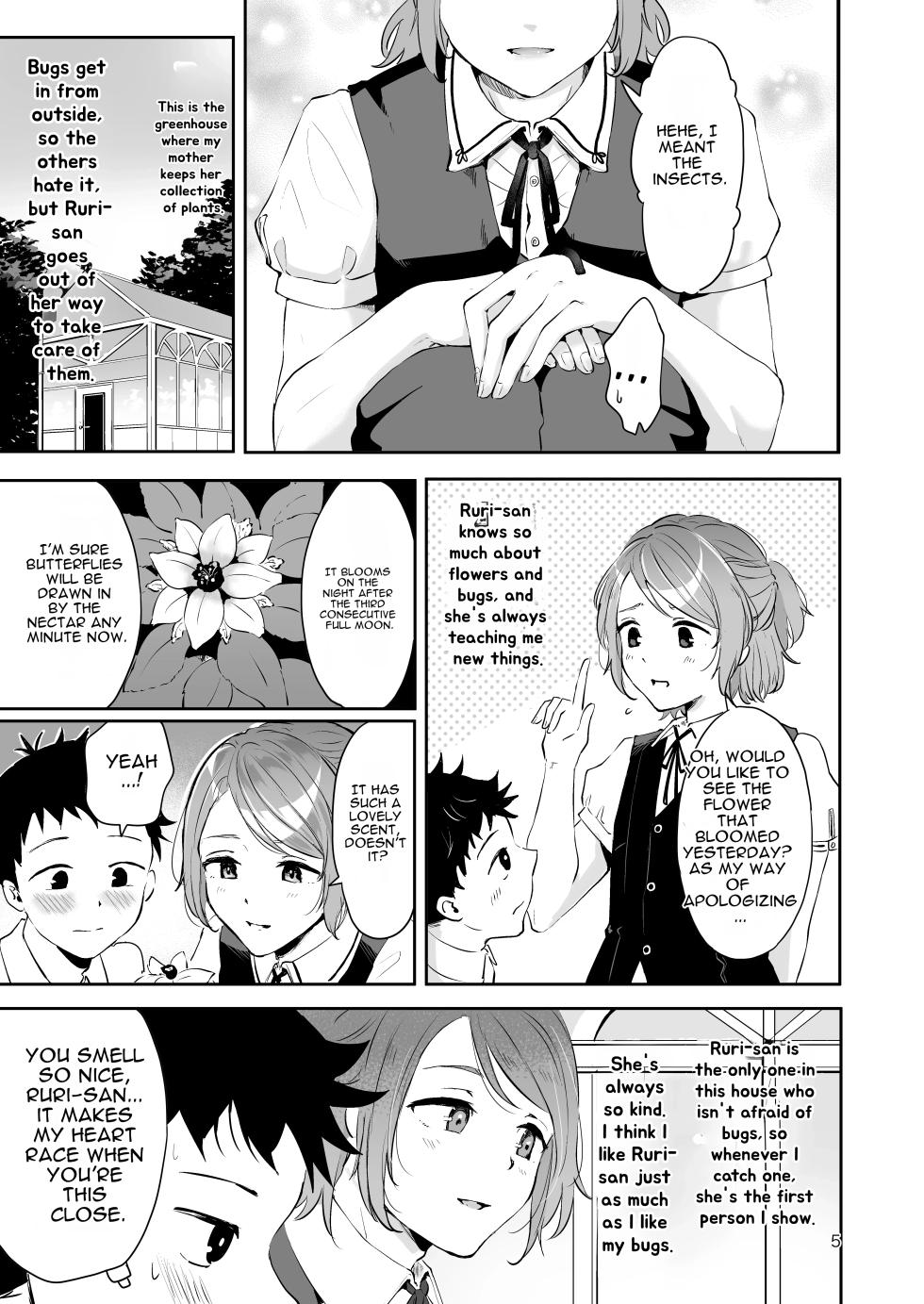 [Manga Kissa Seto (Seto Ryoko)] The Servant Boy and the Young Master's First Ejaculation Sex: 'The Secret Garden' [English][MTL] - Page 4