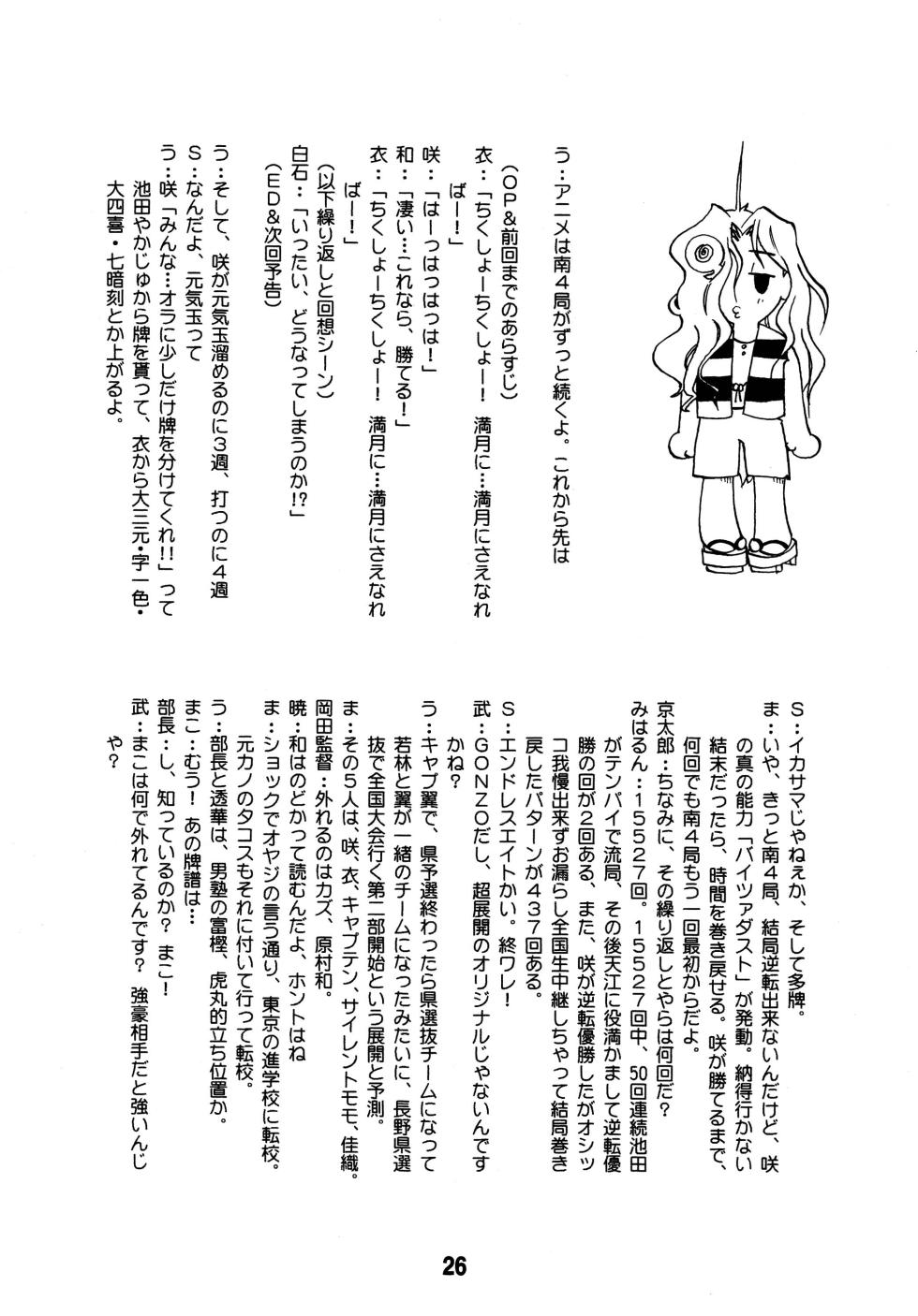 [Shinohara Heavy Industry (Various)] SAKIX (Saki) [Digital] - Page 25