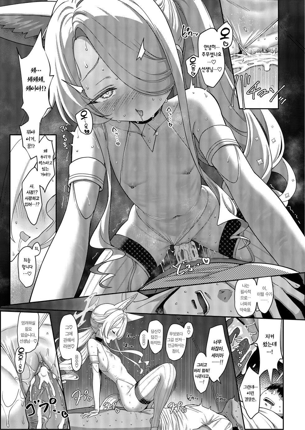 [Horizontal World (Matanonki)] Seiayaku  서약 (Blue Archive) [Korean] [Team Edge] [Decensored] - Page 16