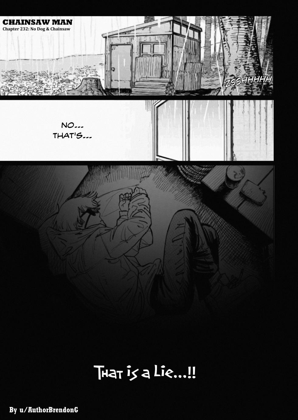 (AuthorBrendonG) Chainsaw Man Chapter 232 Alternate - Page 1