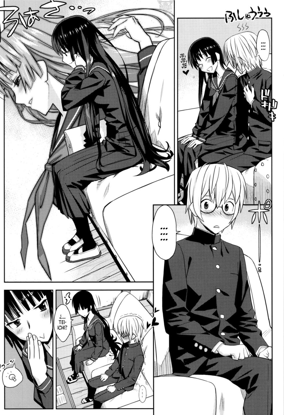 (C82) [Kacchuu Musume (Ouma Bunshichirou)] Utakata Otome | La Doncella Efímera (Tasogare Otome x Amnesia) [Spanish] [Mister Nugget] - Page 7