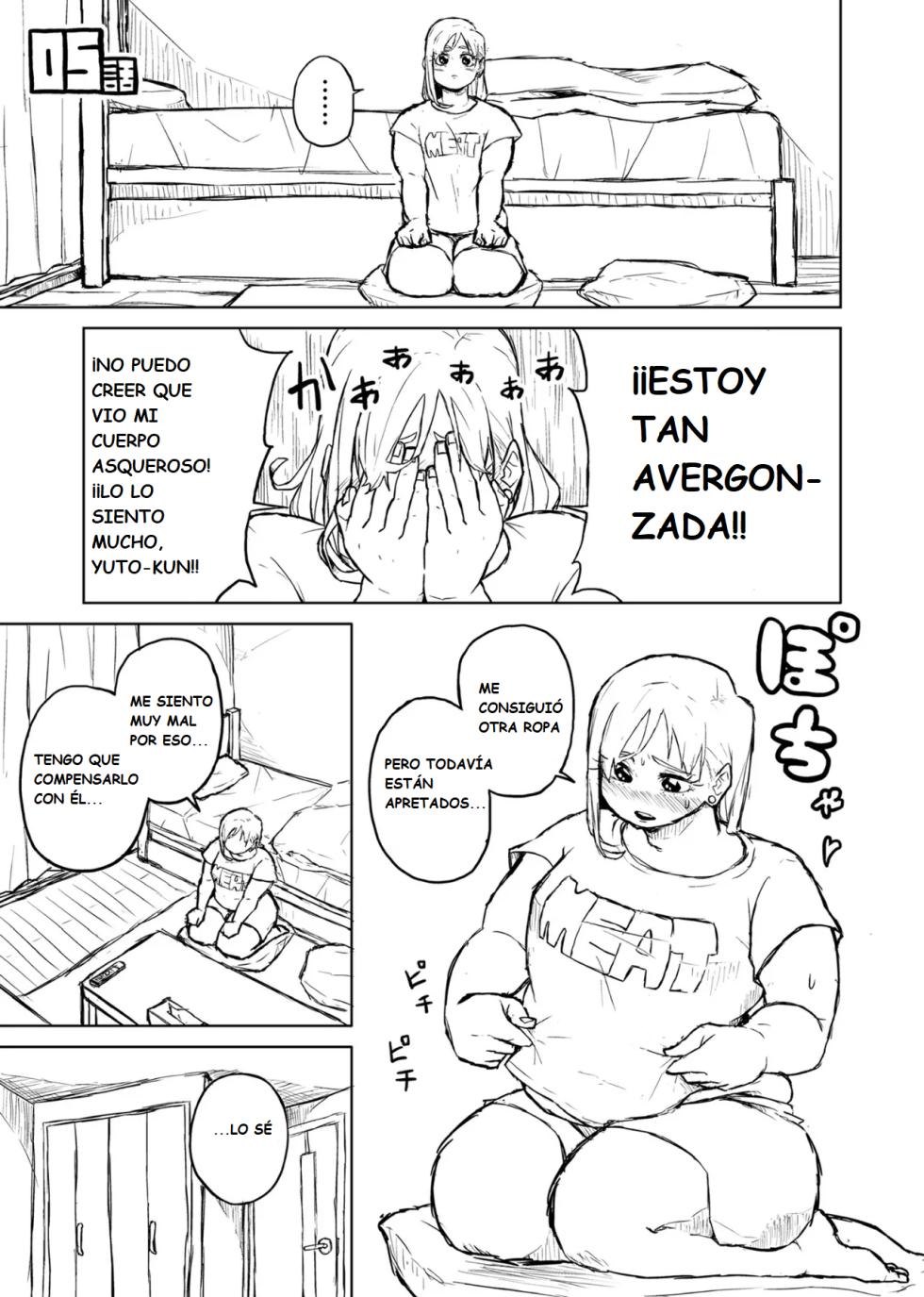 [Pocchari wa sekai o sukuu] Chubby Girlfriend [Español] - Page 17