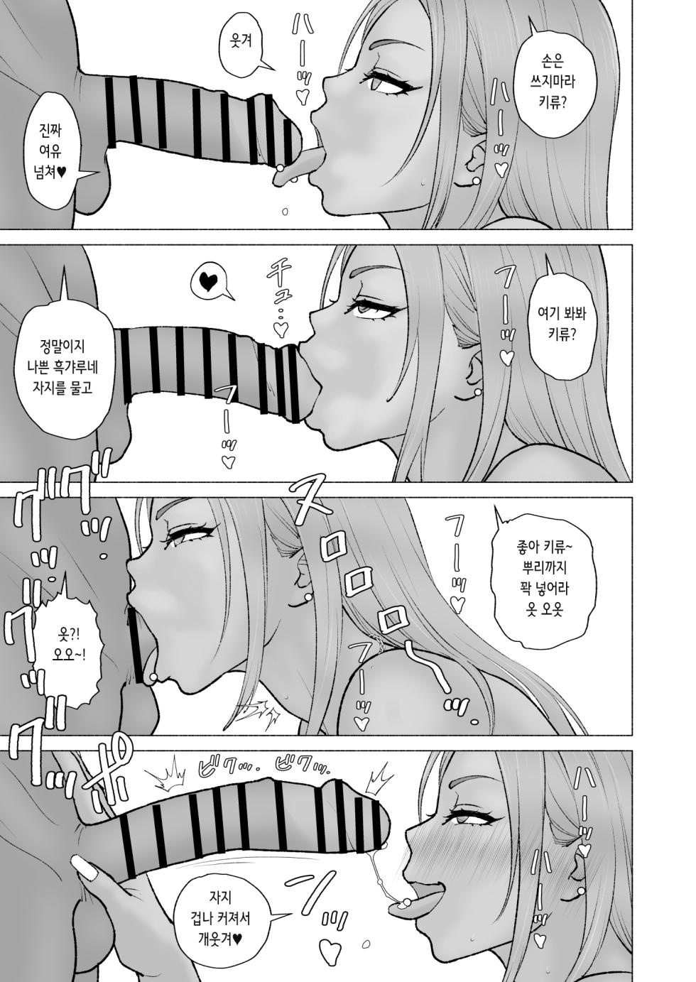 [SANDWORKS (Suna)] Kuro Gal to irruma Gasshuku | 흑갸루와 이라마치오 학습 [Korean] [Digital] - Page 4