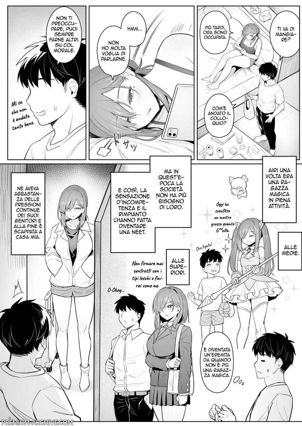[COMEX (Zhen Lu)] Moto Mahou Shoujo No Hikikomori Seikatsu | La Vita Da NEET Di Una Ex Ragazza Magica [Italian] [Digital] [Decensored] - Page 7