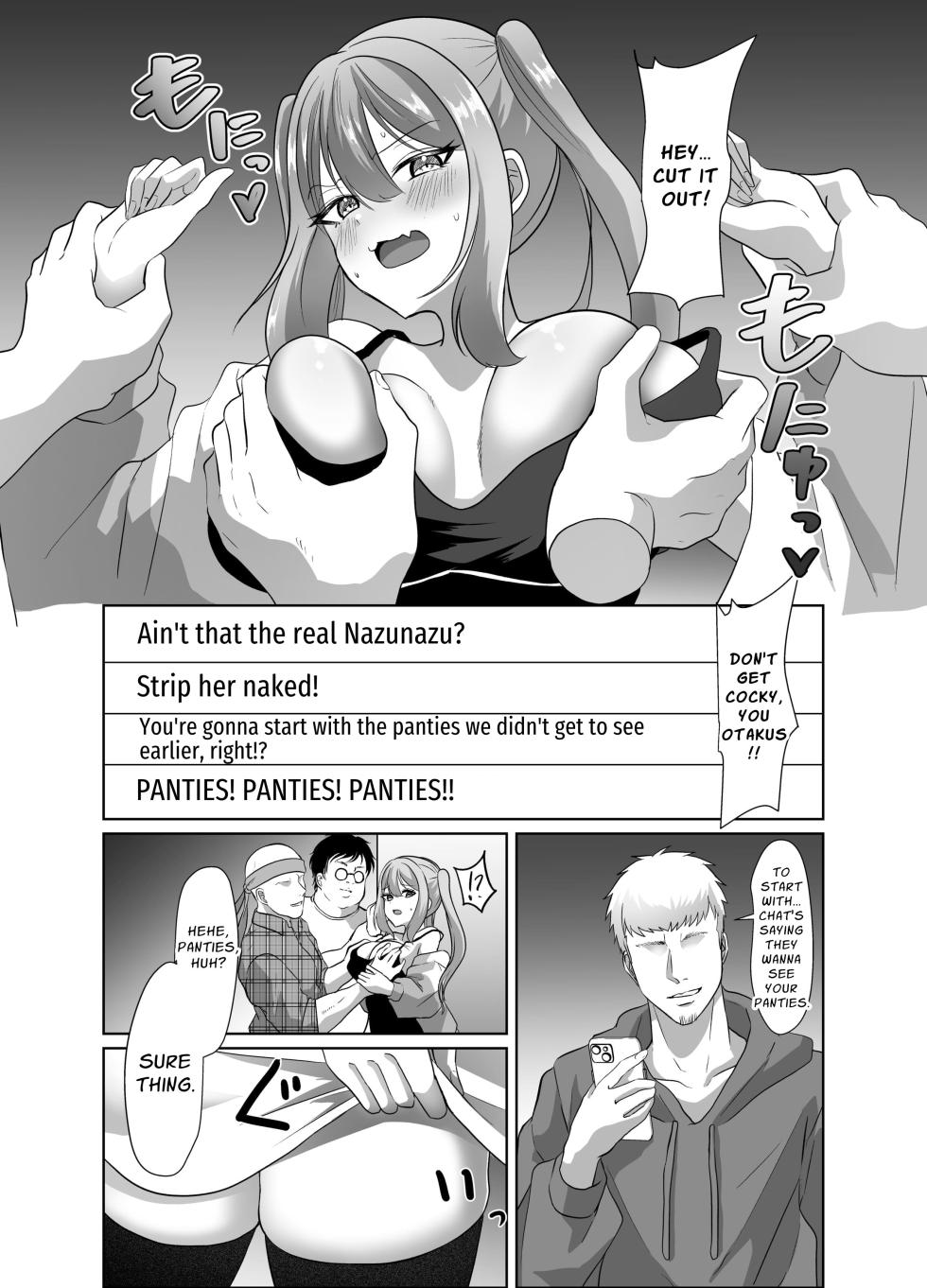 [P&I (Kuru Bushi)] Yowa Yowa Otaku-kun ga Nazuna no Oppai Mireru Wake Nai Jyan w | No Way Some Weakling Otaku Can Perv At Nazuna's Tits lol [English] [Cunny Garden] - Page 15