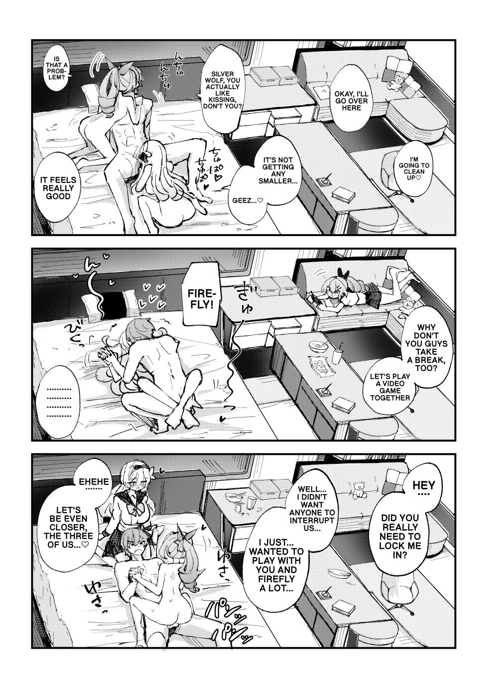 [Rossaku Kobo (Rossaku)] Nakayoshi wa Kaitakusha no Heya de | Besties in the Trailblazer's Room (Honkai: Star Rail) [English] [Digital] - Page 17