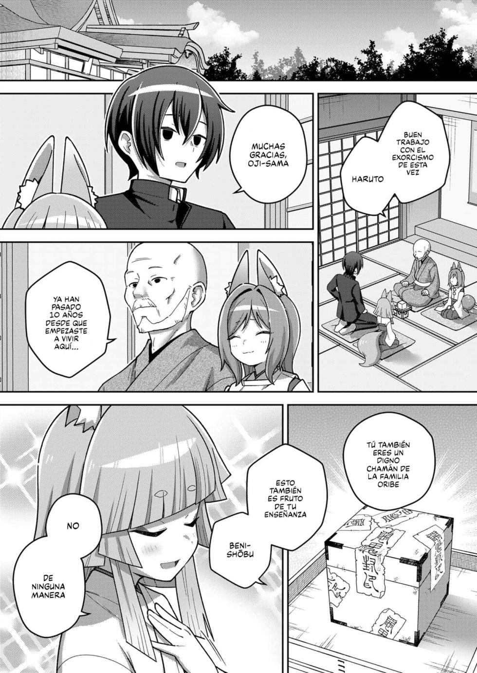 [Ishimari Yuuya] Wagaya no Oshikigami-sama｜El Gran Shikigami de Nuestra Familia (Towako 17) [Spanish] [Traducciones Jaguarlo] [Digital] - Page 2