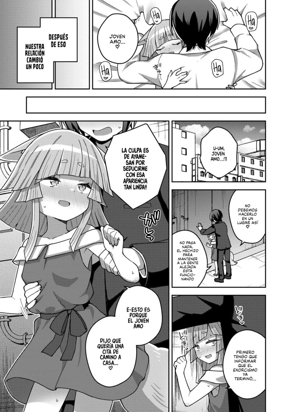 [Ishimari Yuuya] Wagaya no Oshikigami-sama｜El Gran Shikigami de Nuestra Familia (Towako 17) [Spanish] [Traducciones Jaguarlo] [Digital] - Page 19