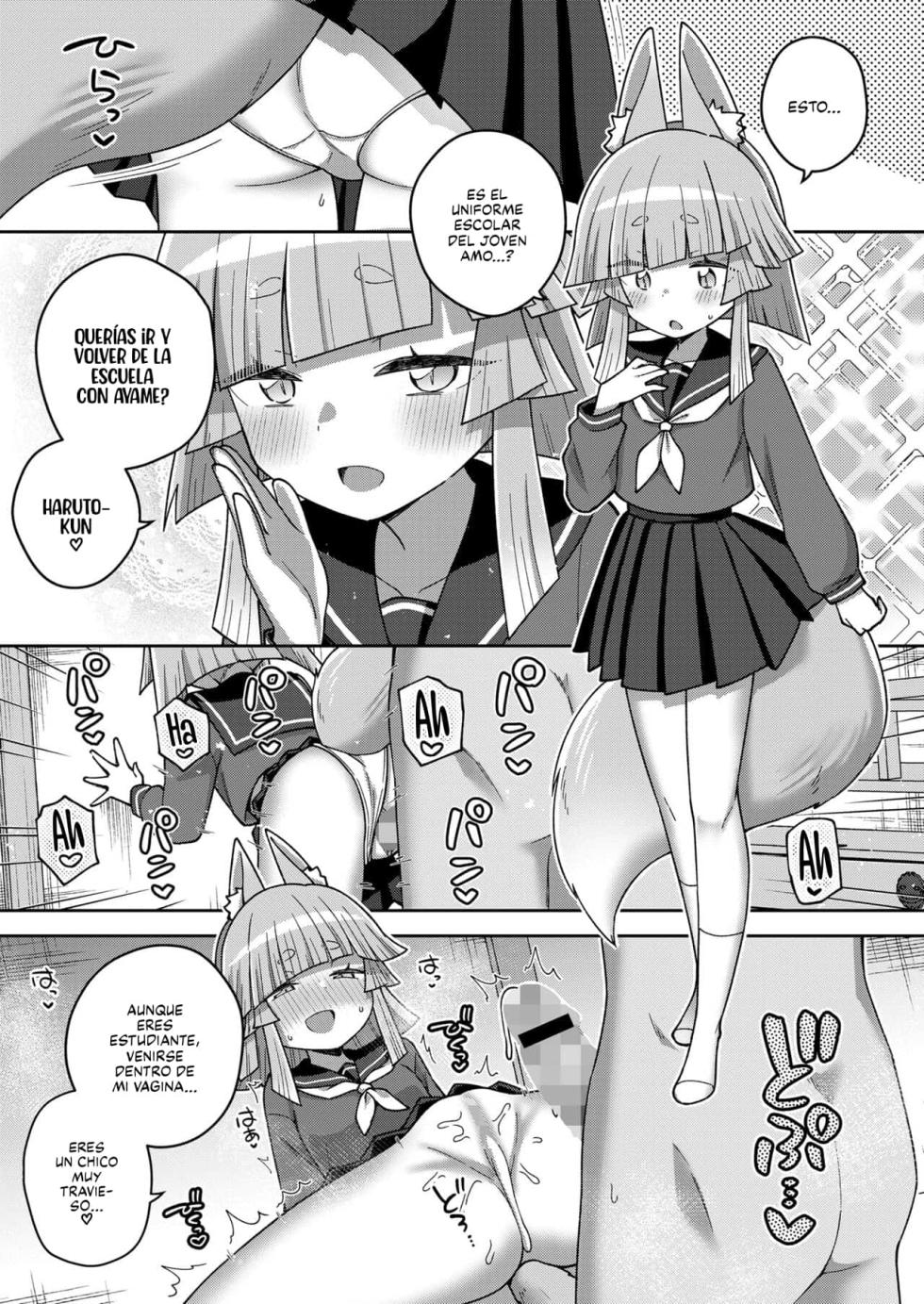 [Ishimari Yuuya] Wagaya no Oshikigami-sama｜El Gran Shikigami de Nuestra Familia (Towako 17) [Spanish] [Traducciones Jaguarlo] [Digital] - Page 23