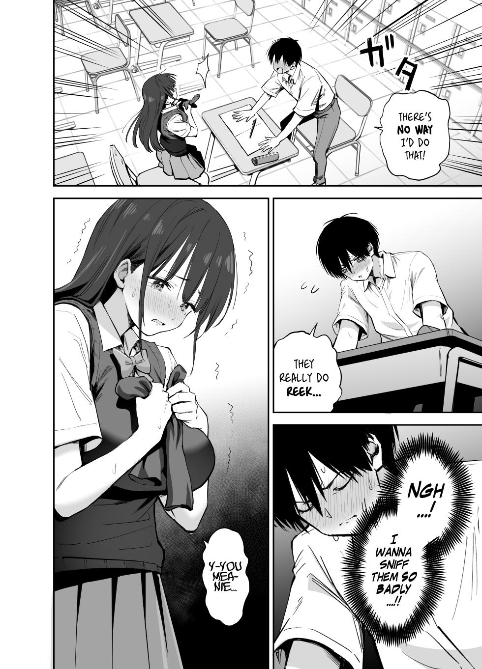 [Honshiro Nikori] If You Get To Jerk Off To My Socks, I Get To Play With Your Dick, Right? | Watashi no Kutsushita de Shikotteru nara Sono Ochinpo de Asonde mo Ii yo ne? [English] [Digital] - Page 9