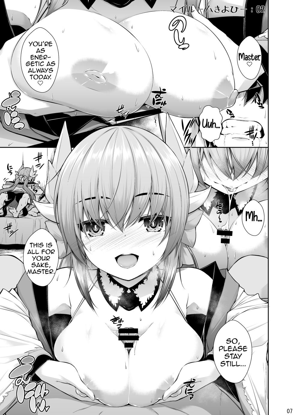 (C97) [Mannen Sakadachi (Mimi Mimizu)] My Room Kiyohi 1+2 (FateGrand Order) [English] [Shiririn] [Digital] - Page 8