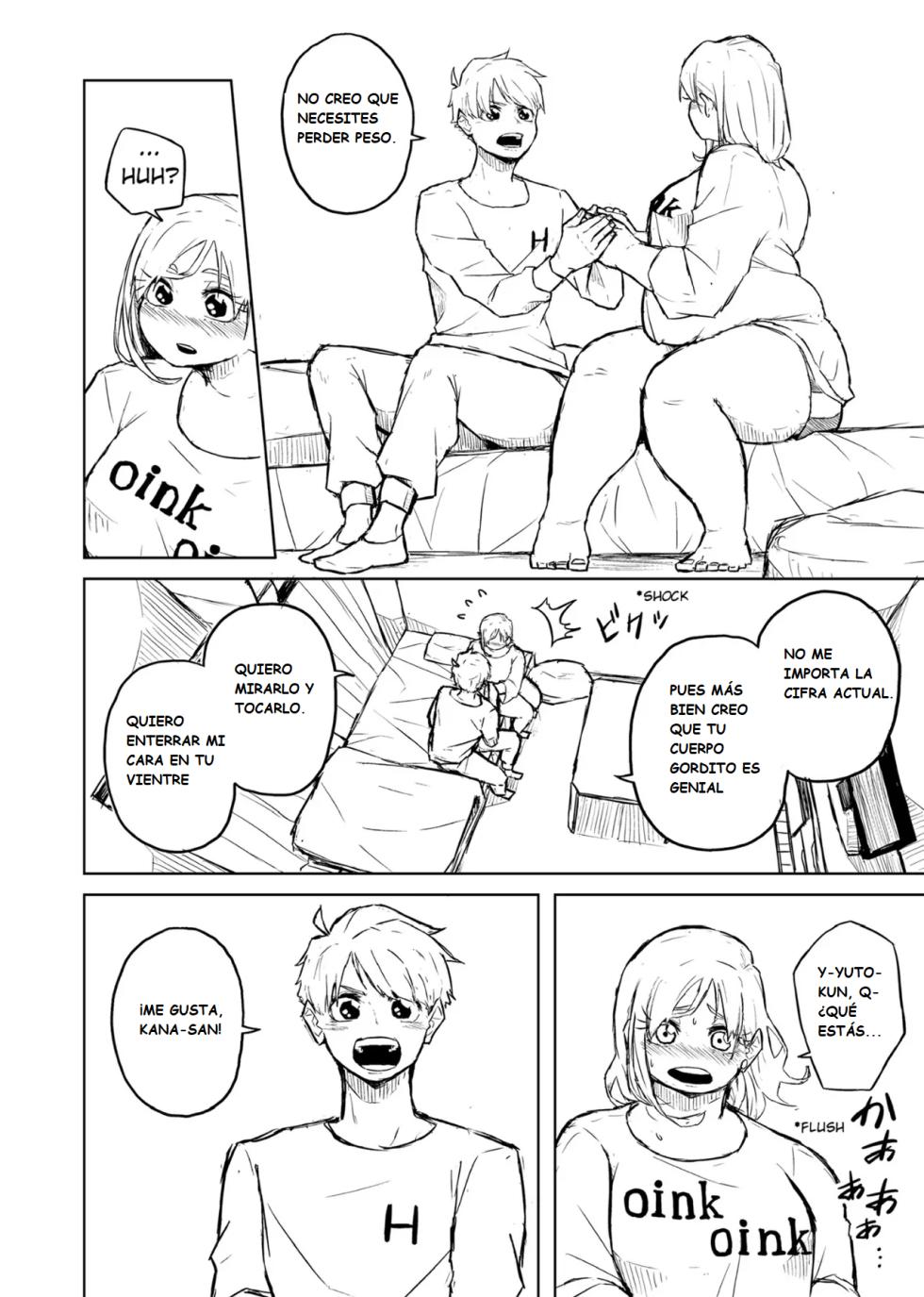 [Pocchari wa sekai o sukuu] Chubby Girlfriend [Español] - Page 40