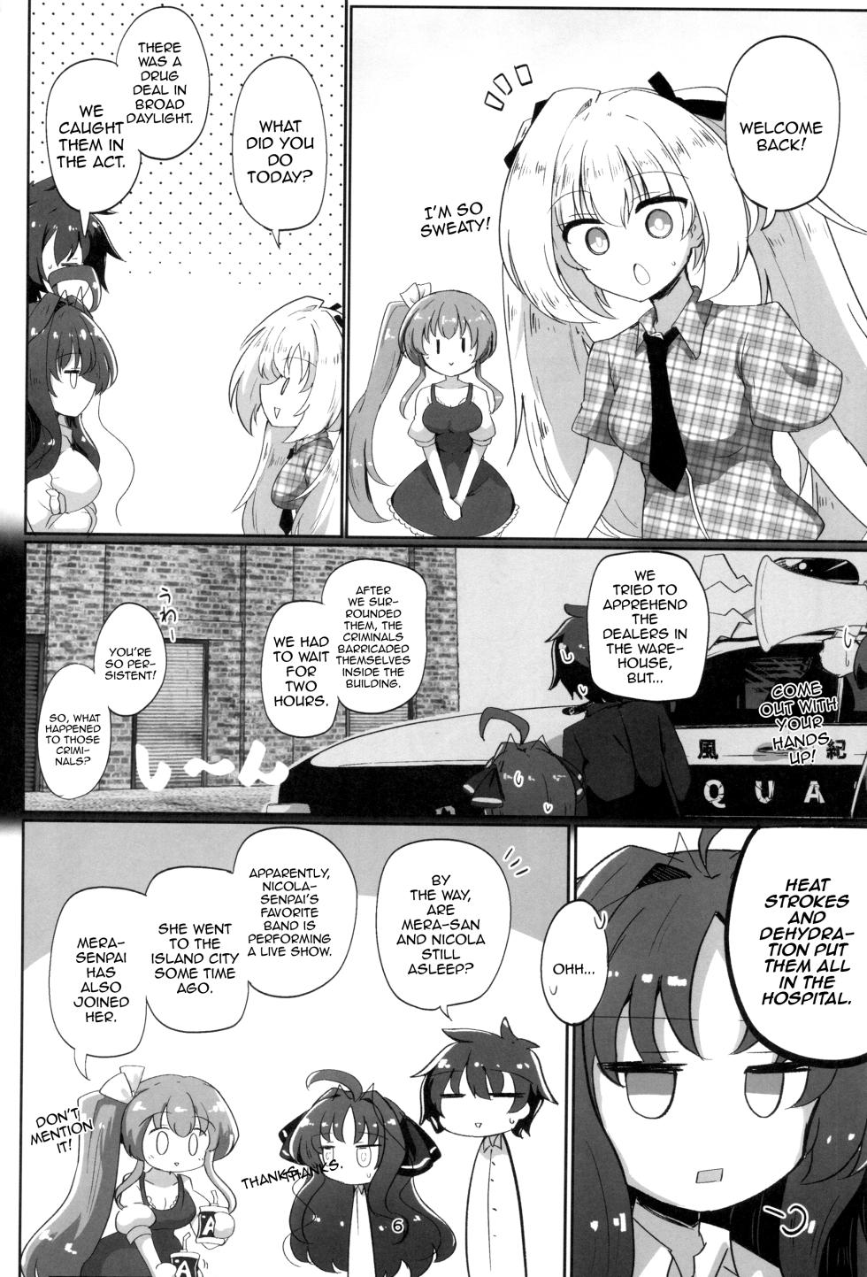 (C106) [Grand Tiramisu (Hakuto Cake)] YuuMiu Torotoro Tairin no Hana |  YuuMiu Great Sappy Flower  (DRACU-RIOT!) [English] {Doujins.com} - Page 5