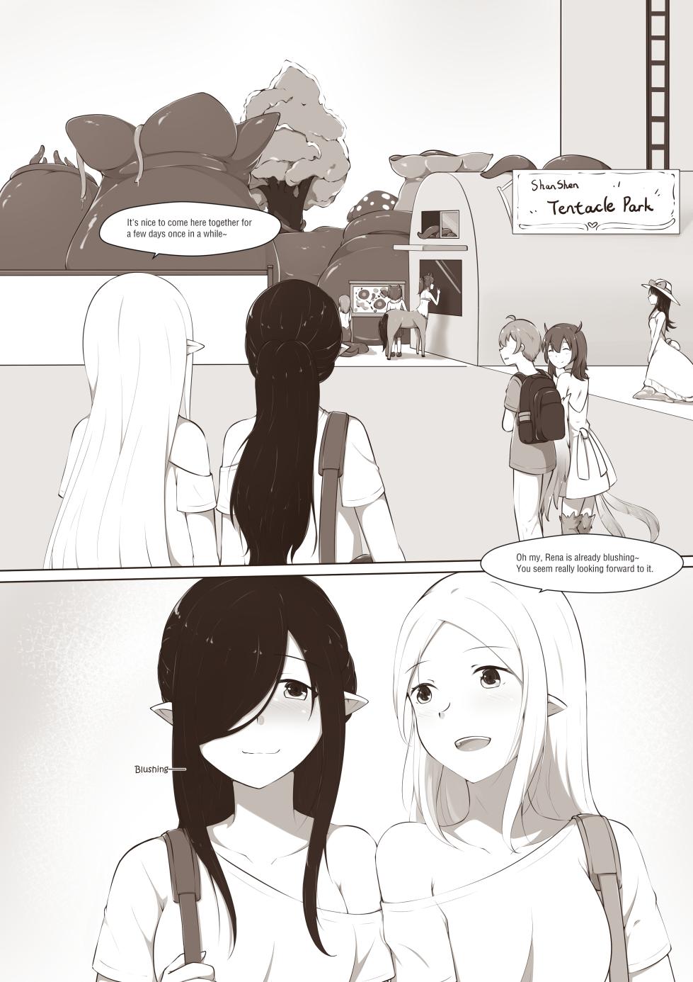 [MagicA2] Black and White | Welcome to Tentacle Park 1 [English] - Page 4