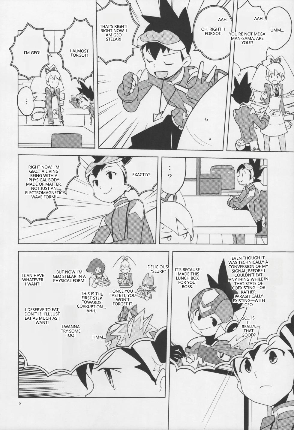 (C89) [Zenra Restaurant (Heriyama)] Warrock Report (Mega Man Star Force) (VGT13) (English) - Page 5