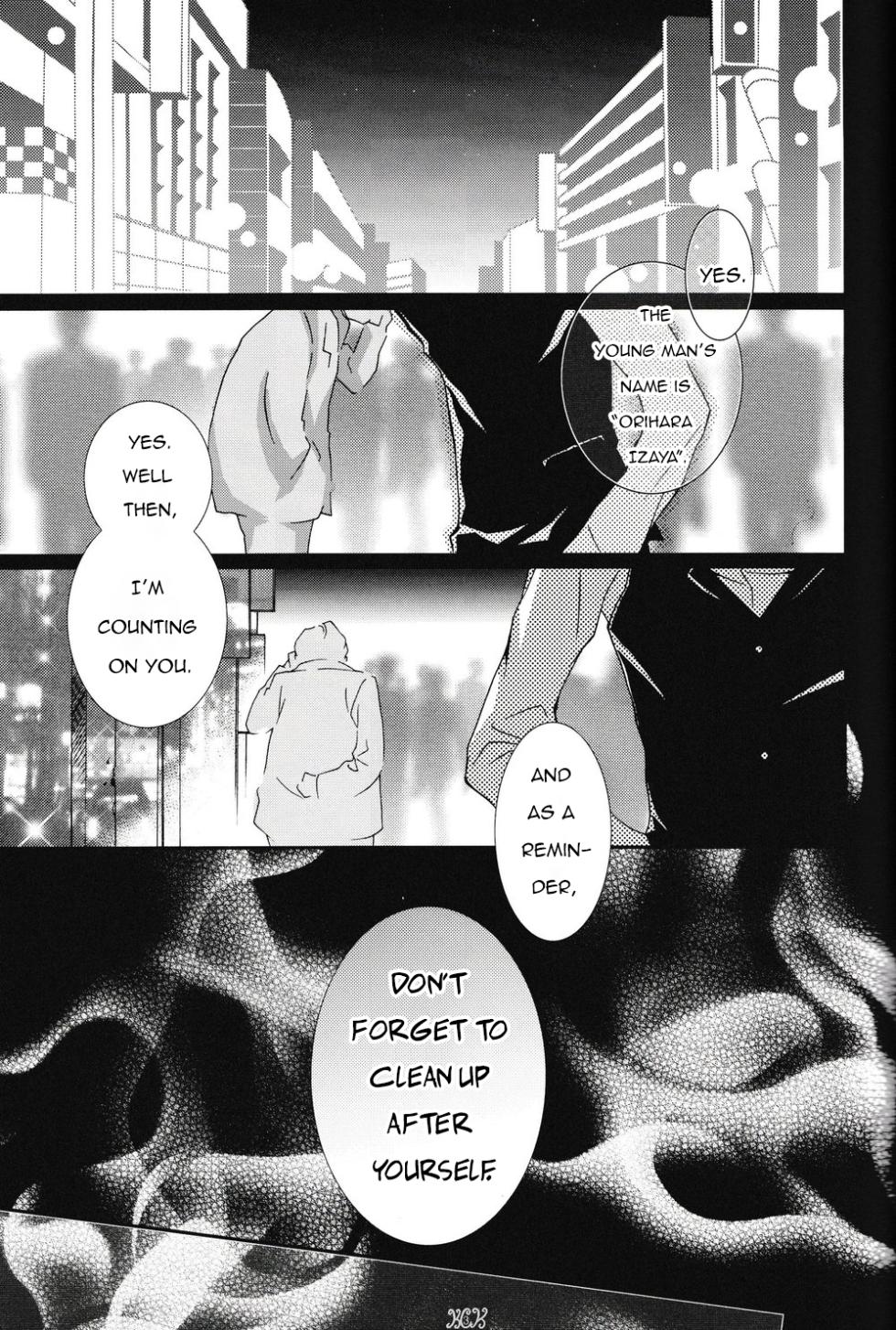[Keenism] Venom - durarara doujin [Eng] {KCK-Amateur Scans} - Page 4
